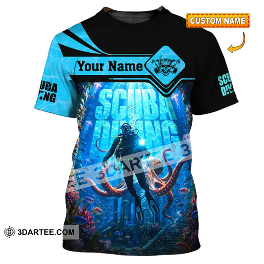 Unisex Shirt - Custom Scuba Diving Shirt - T-shirt