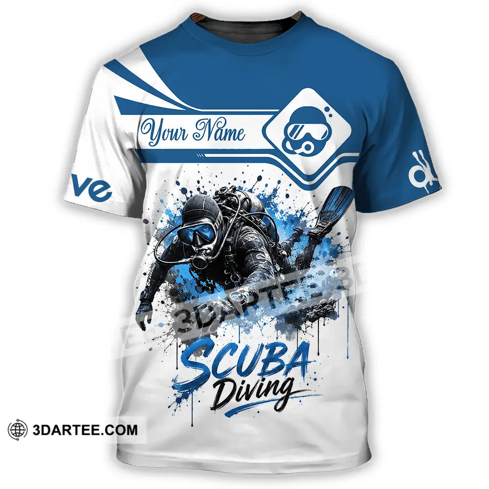 Unisex Shirt - Custom Scuba Diving Shirt - T-Shirt / S - T-shirt