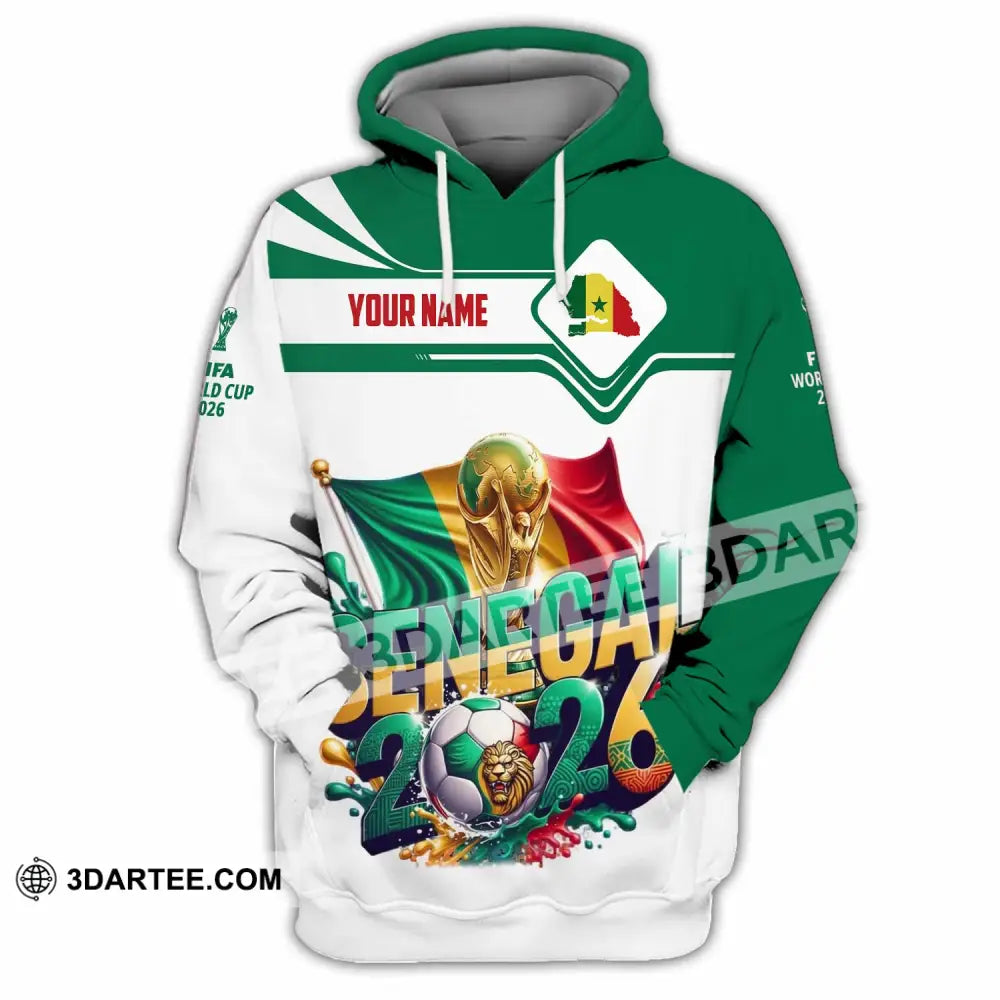 Unisex Shirt - Custom Senegal World Cup 2026 Shirt - Hoodie / S - T-shirt