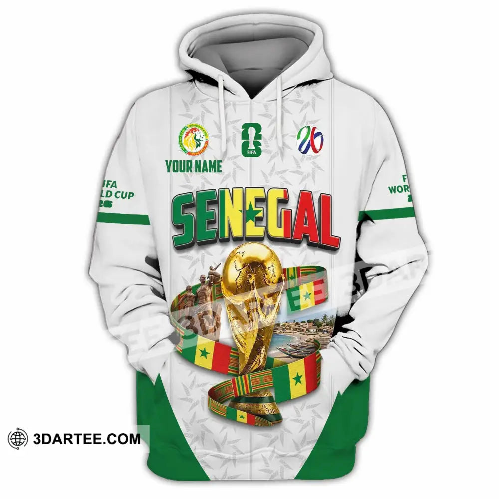 Unisex Shirt - Custom Senegal World Cup 2026 Shirt - Hoodie / S - T-shirt