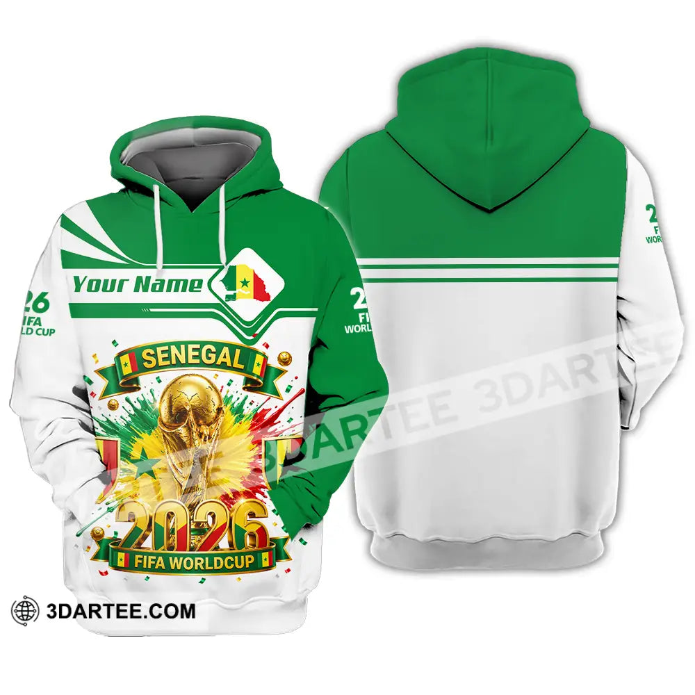 Unisex Shirt - Custom Senegal World Cup 2026 Shirt - Hoodie / S - T-shirt