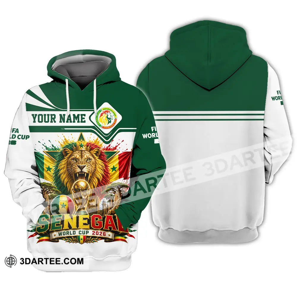 Unisex Shirt - Custom Senegal World Cup 2026 Shirt - Hoodie / S - T-shirt