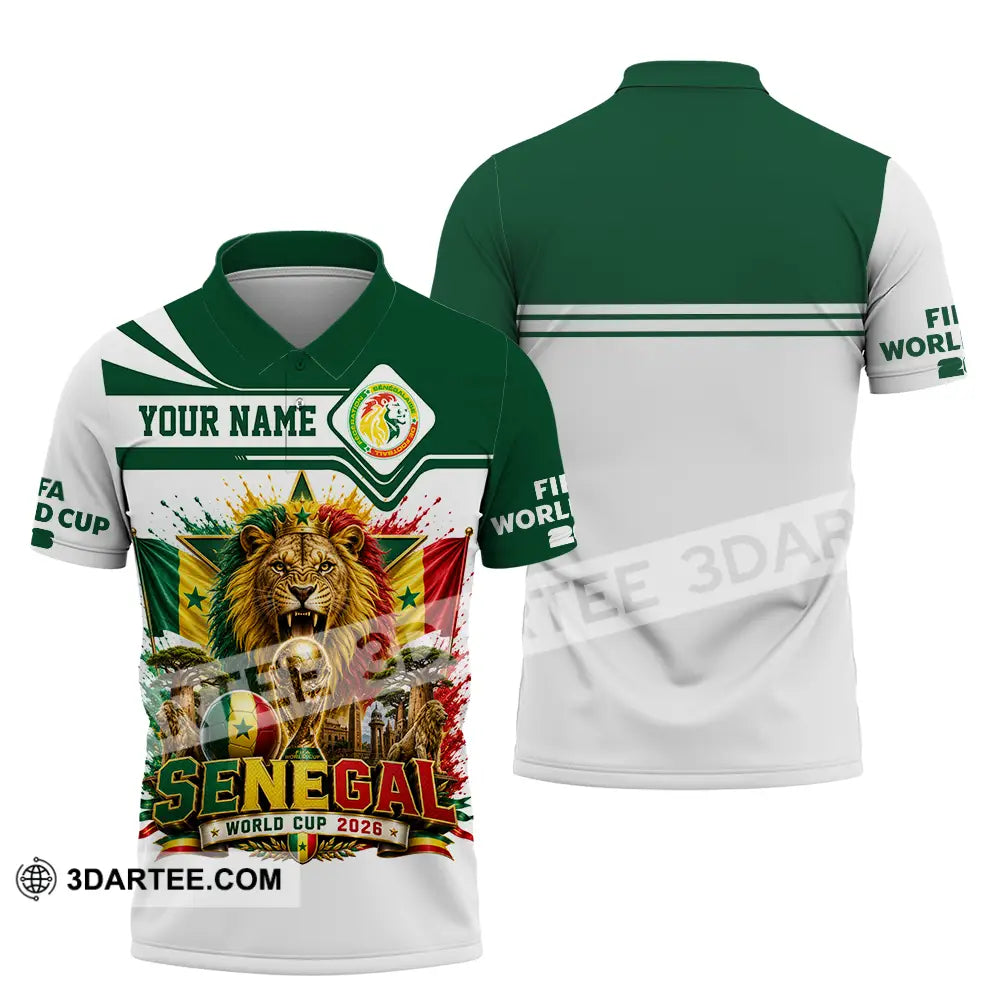 Unisex Shirt - Custom Senegal World Cup 2026 Shirt - Polo Shirt / S - T-shirt