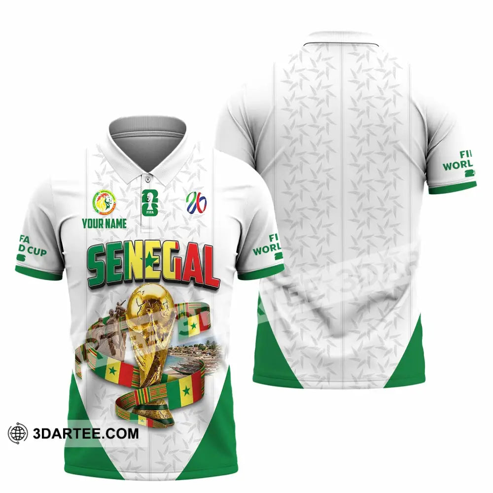 Unisex Shirt - Custom Senegal World Cup 2026 Shirt - Polo Shirt / S - T-shirt