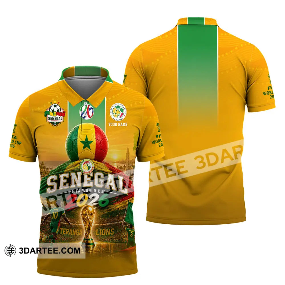 Unisex Shirt - Custom Senegal World Cup 2026 Shirt - Polo Shirt / S - T-shirt