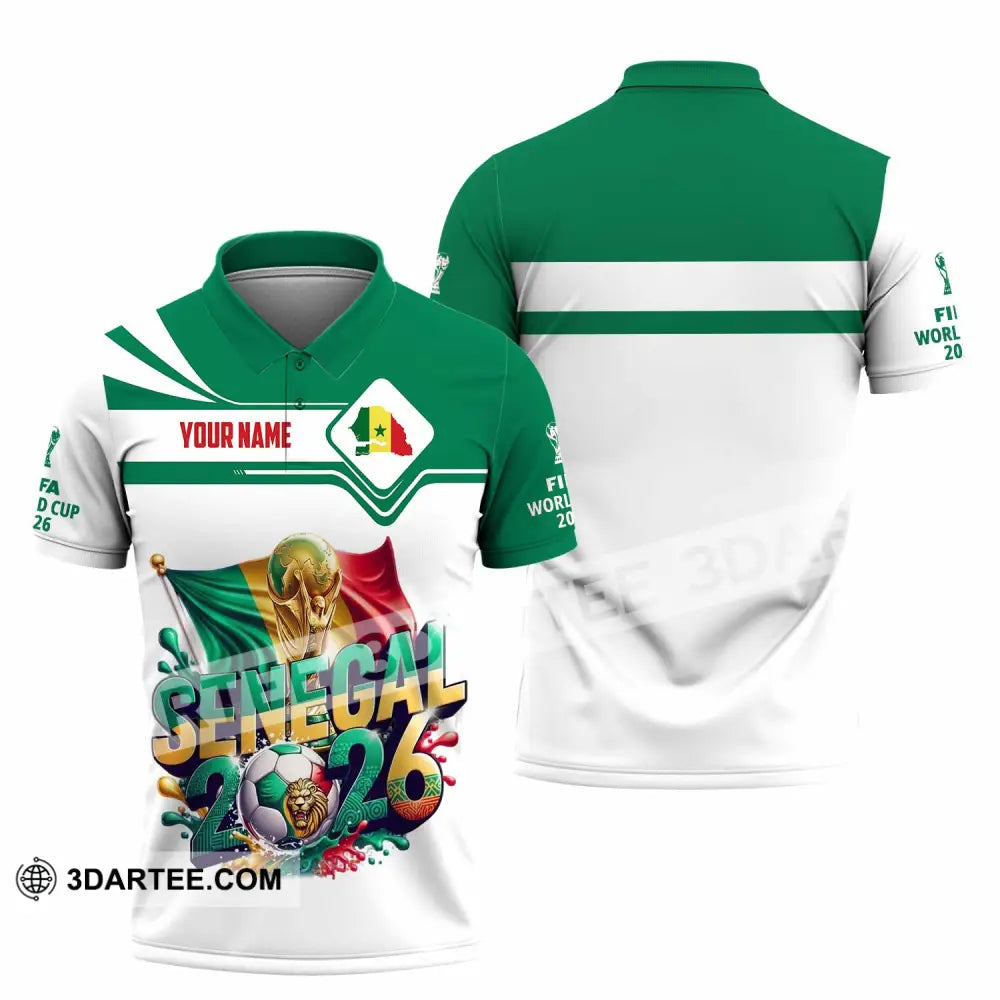 Unisex Shirt - Custom Senegal World Cup 2026 Shirt - Polo Shirt / S - T-shirt