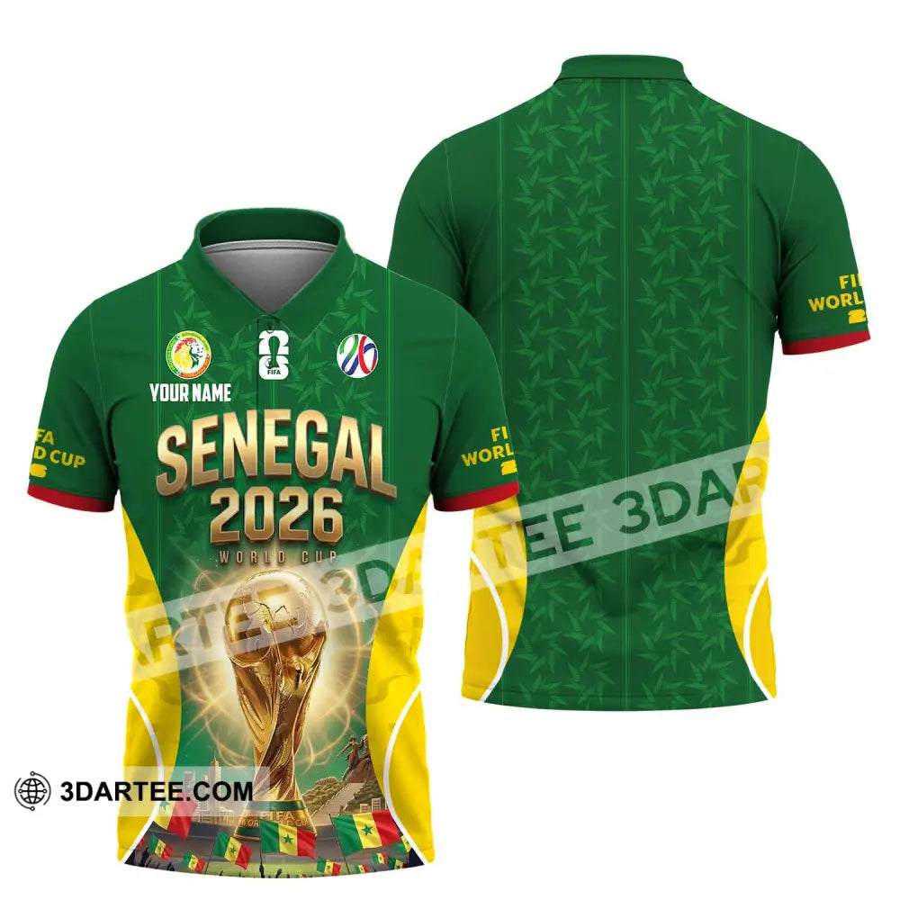 Unisex Shirt - Custom Senegal World Cup 2026 Shirt - Polo Shirt / S - T-shirt