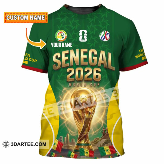 Unisex Shirt - Custom Senegal World Cup 2026 Shirt - T-shirt