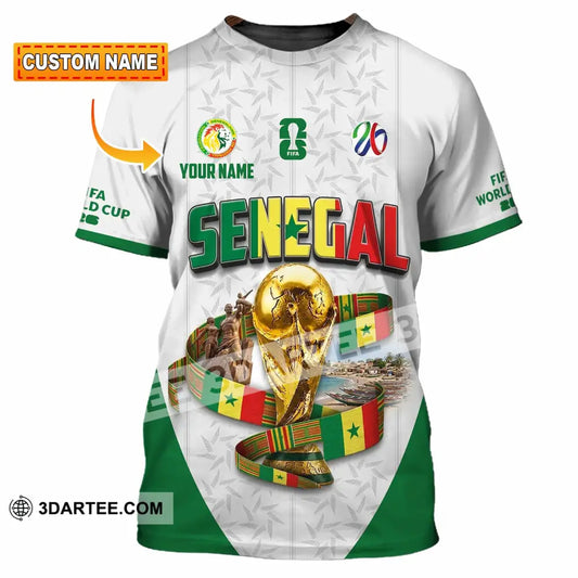 Unisex Shirt - Custom Senegal World Cup 2026 Shirt - T-shirt