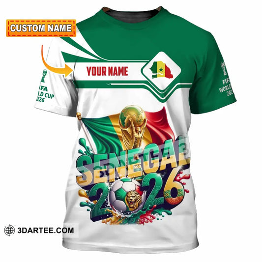 Unisex Shirt - Custom Senegal World Cup 2026 Shirt - T-shirt