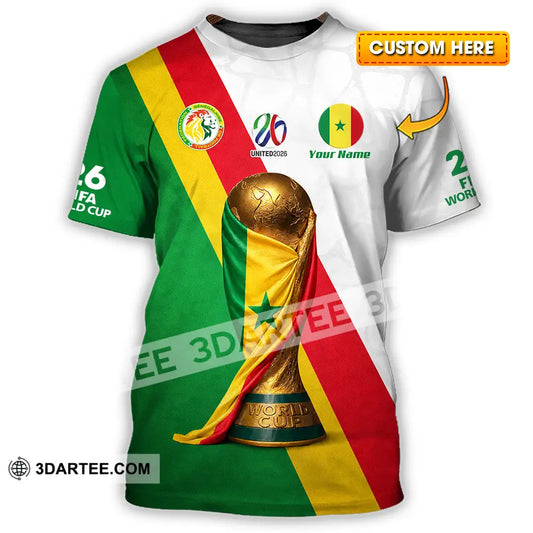 Unisex Shirt - Custom Senegal World Cup 2026 Shirt - T-shirt