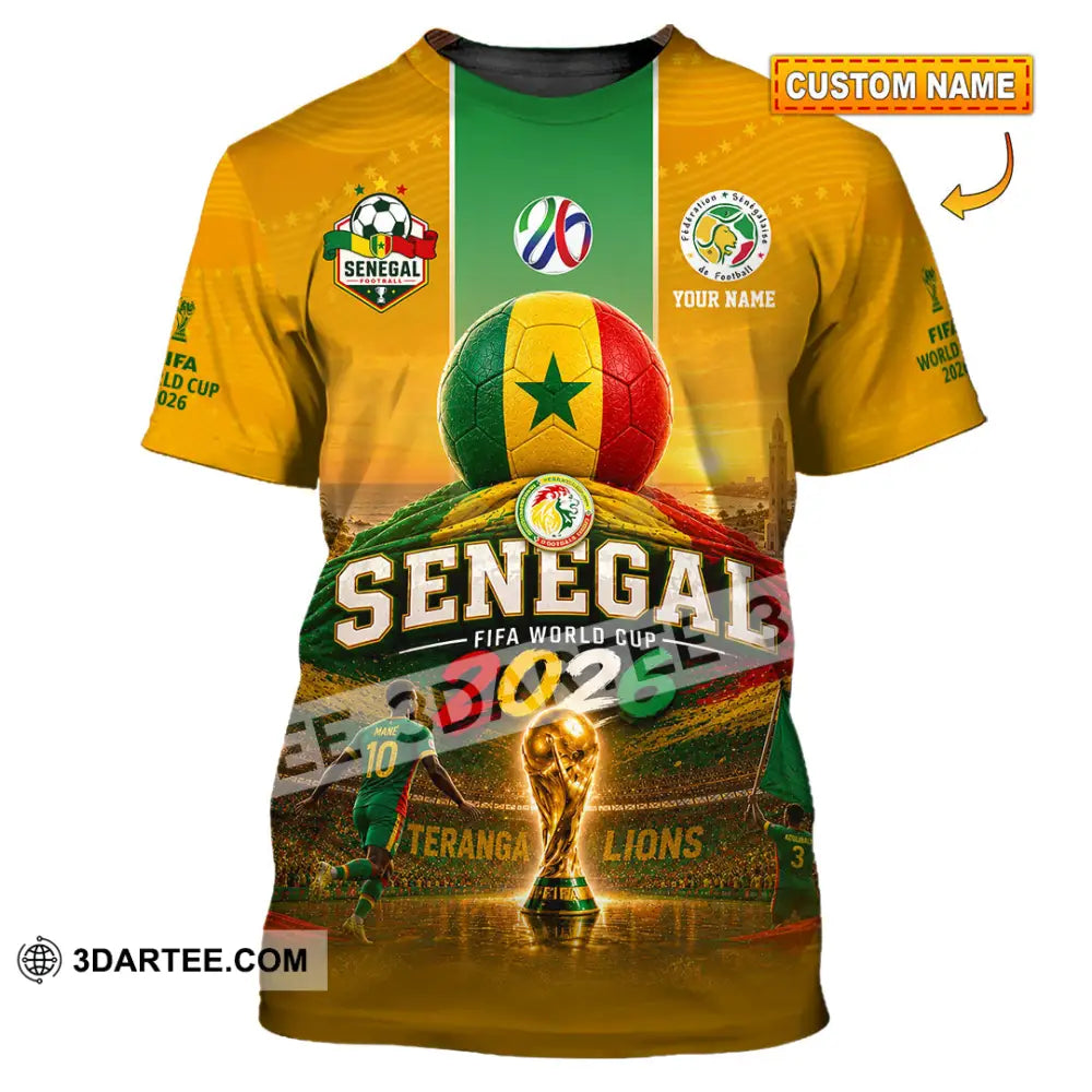 Unisex Shirt - Custom Senegal World Cup 2026 Shirt - T-shirt