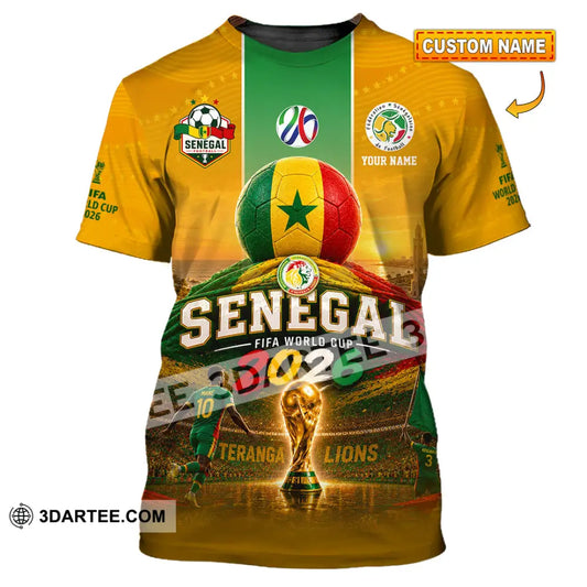Unisex Shirt - Custom Senegal World Cup 2026 Shirt - T-shirt
