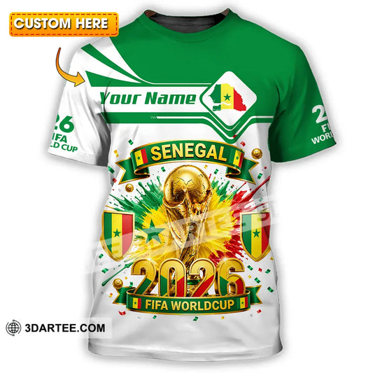Unisex Shirt - Custom Senegal World Cup 2026 Shirt - T-shirt