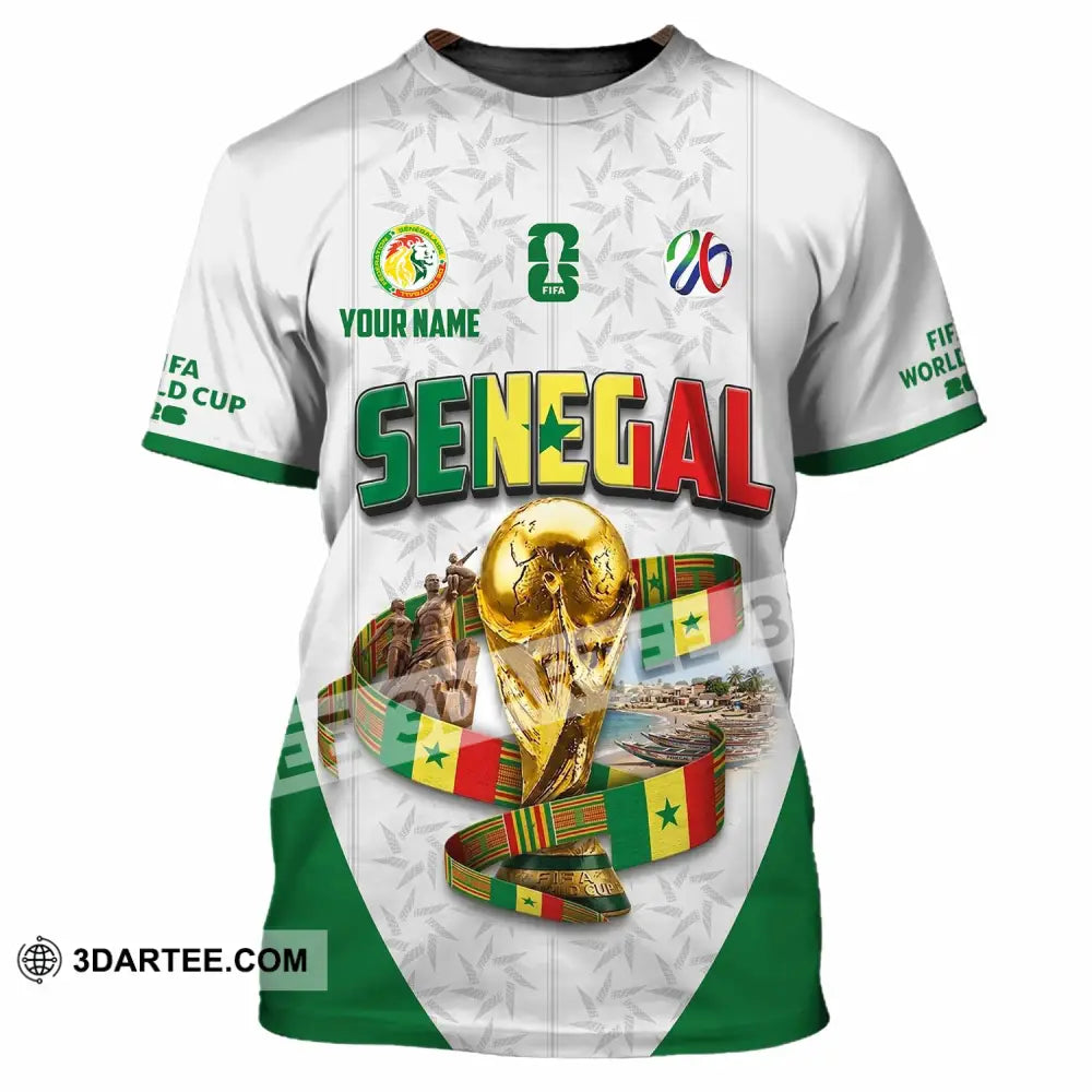 Unisex Shirt - Custom Senegal World Cup 2026 Shirt - T-Shirt / S - T-shirt