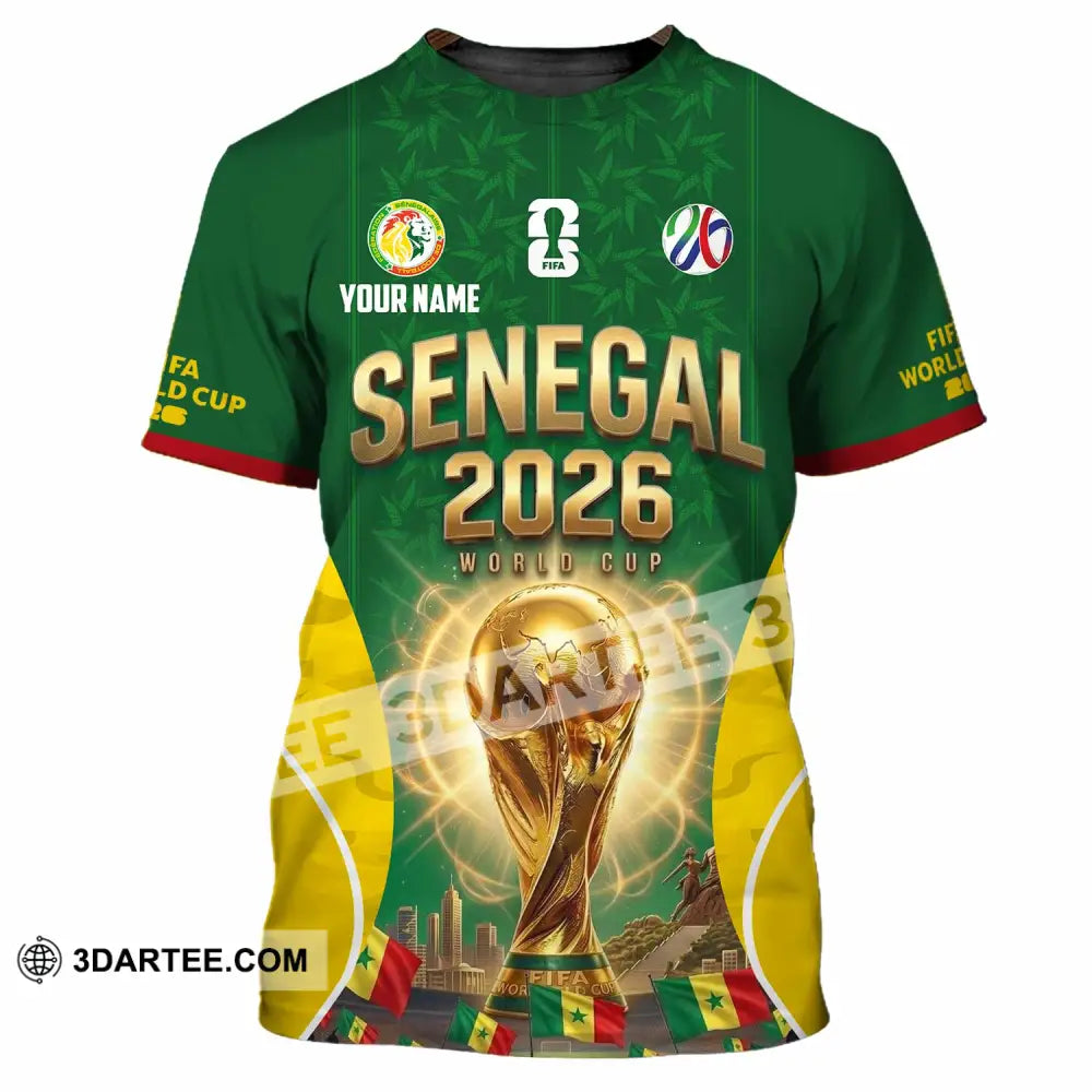 Unisex Shirt - Custom Senegal World Cup 2026 Shirt - T-Shirt / S - T-shirt