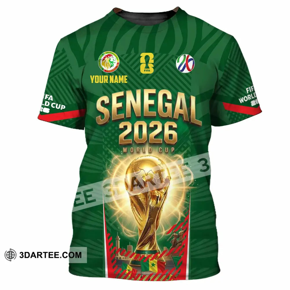 Unisex Shirt - Custom Senegal World Cup 2026 Shirt - T-Shirt / S - T-shirt