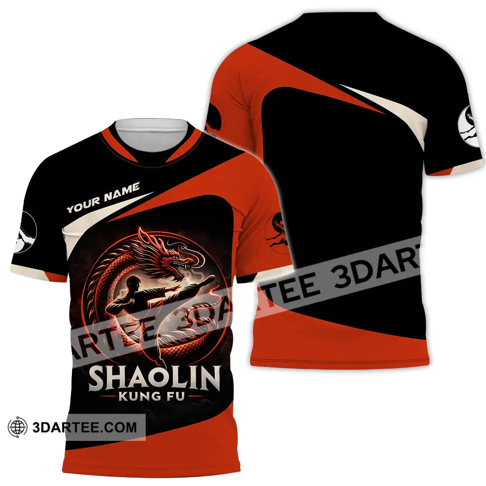 Unisex Shirt - Custom Shaolin Kung Fu 3D Shirt T-Shirt / S T-shirt