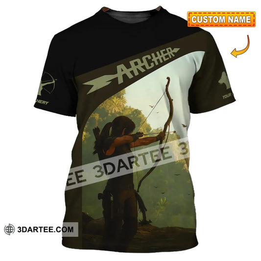 Unisex Shirt - Custom Shooting Archery Player Shirt T-shirt