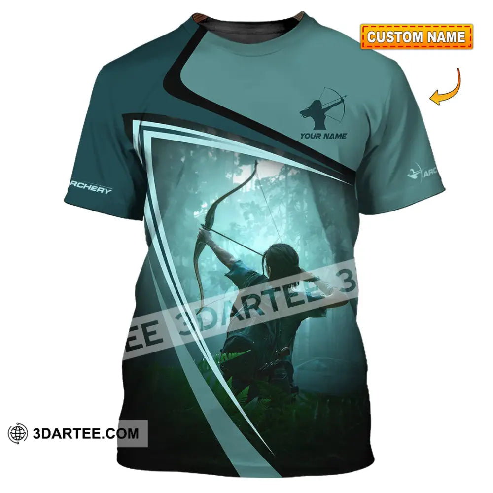 Unisex Shirt - Custom Shooting Archery Player Shirt T-shirt