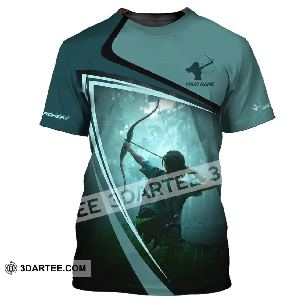 Unisex Shirt - Custom Shooting Archery Player Shirt T-Shirt / S T-shirt
