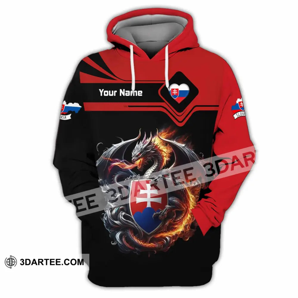Unisex Shirt - Custom Slovakia Shirt - Hoodie / S - T-shirt