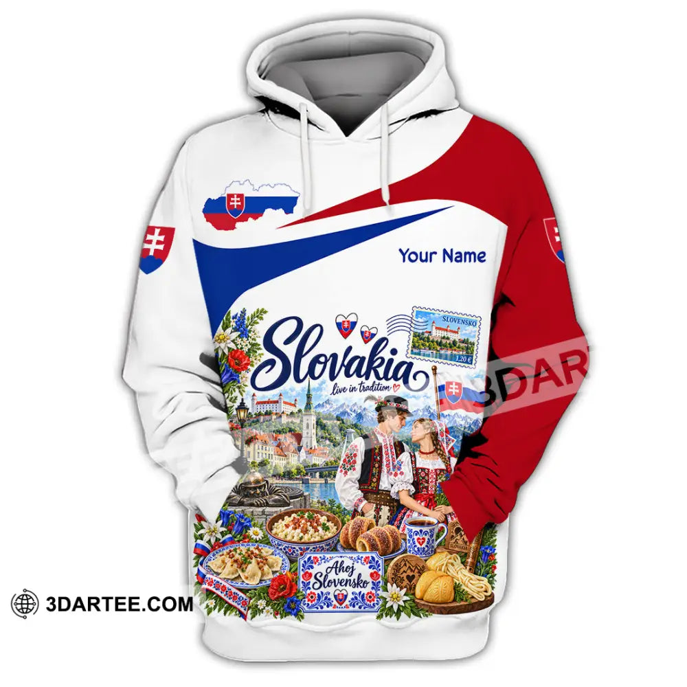 Unisex Shirt - Custom Slovakia Shirt - Hoodie / S - T-shirt
