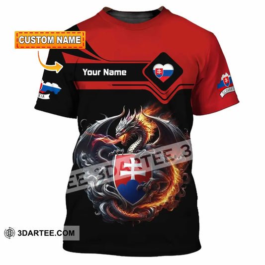 Unisex Shirt - Custom Slovakia Shirt - T-shirt