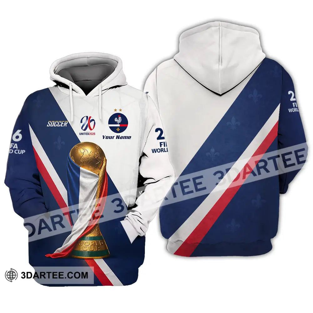 Unisex Shirt - Custom Soccer World Cup 2026 3D Shirt - Hoodie / S - T-shirt