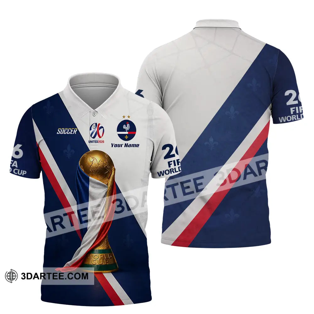 Unisex Shirt - Custom Soccer World Cup 2026 3D Shirt - Polo Shirt / S - T-shirt