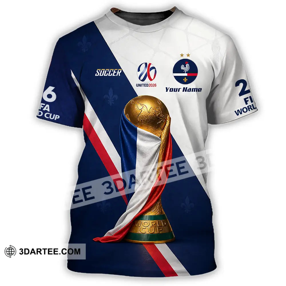 Unisex Shirt - Custom Soccer World Cup 2026 3D Shirt - T-Shirt / S - T-shirt