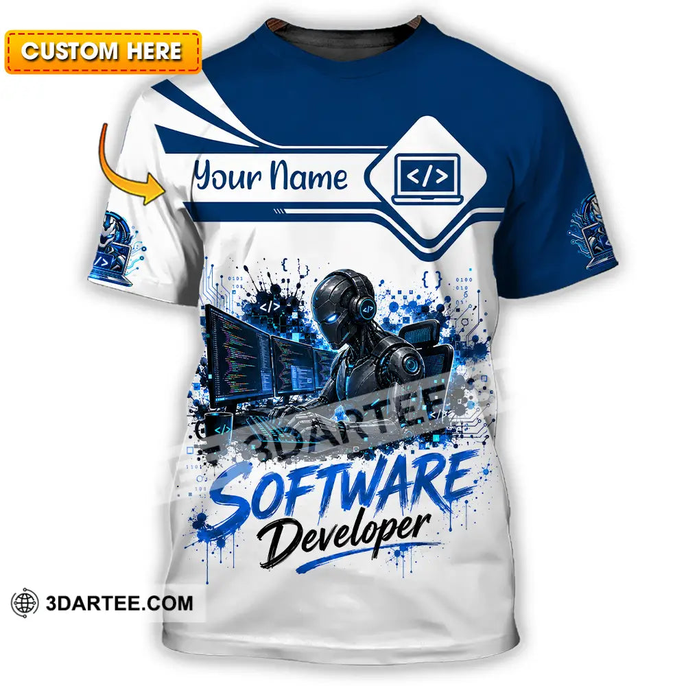 Unisex Shirt - Custom Software Developer Shirt - T-shirt