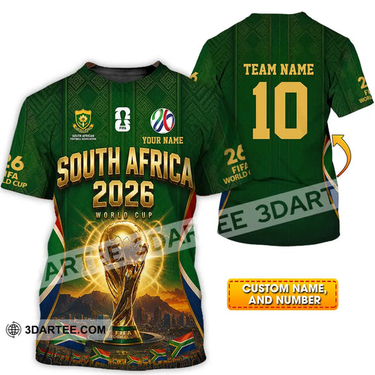 Unisex Shirt - Custom South Africa World Cup 2026 Shirt - T-shirt