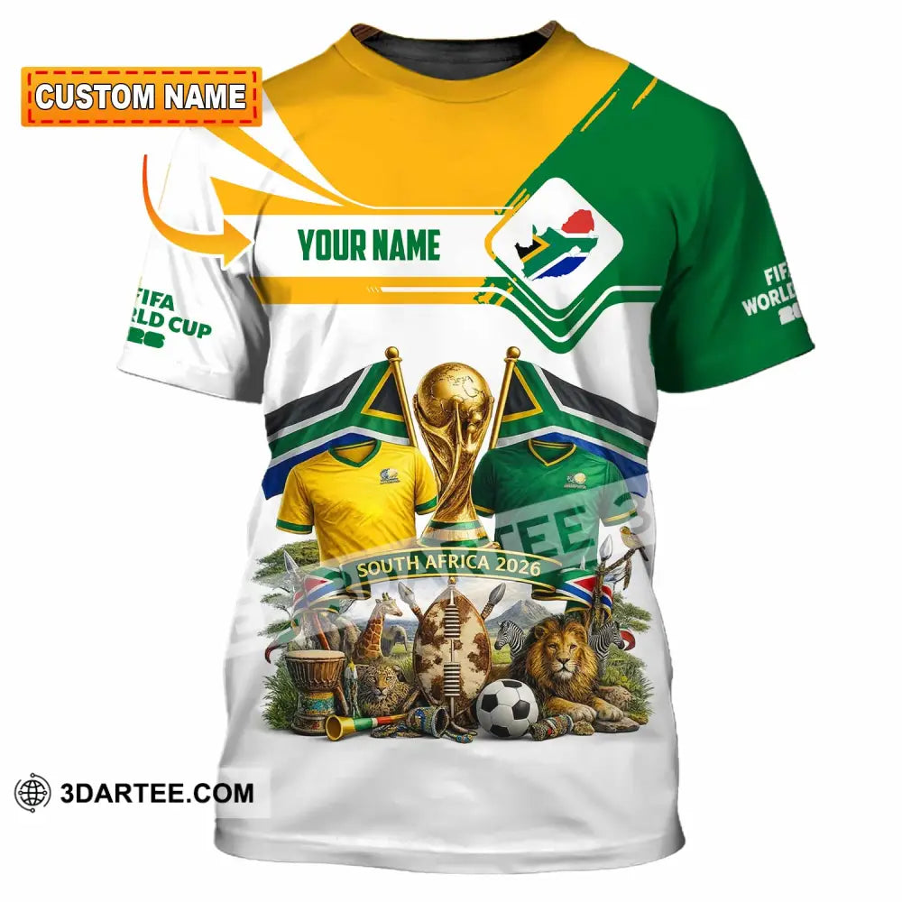 Unisex Shirt - Custom South Africa World Cup 2026 Shirt - T-shirt