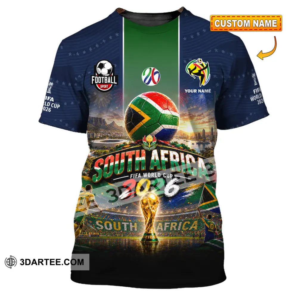 Unisex Shirt - Custom South Africa World Cup 2026 Shirt - T-shirt