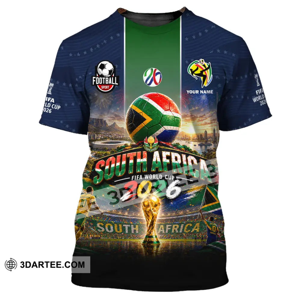 Unisex Shirt - Custom South Africa World Cup 2026 Shirt - T-Shirt / S - T-shirt