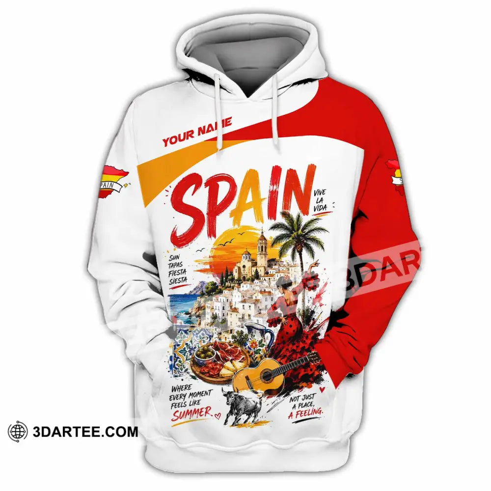 Unisex Shirt - Custom Spain Shirt - Hoodie / S - T-shirt