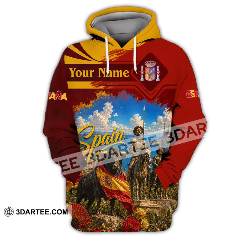 Unisex Shirt - Custom Spain Shirt - Hoodie / S - T-shirt