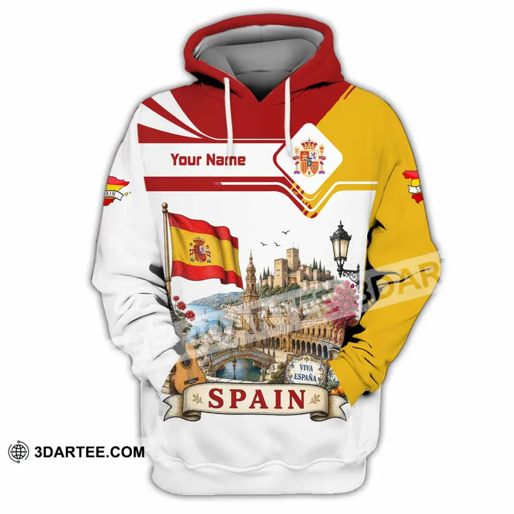 Unisex Shirt - Custom Spain Shirt - Hoodie / S - T-shirt