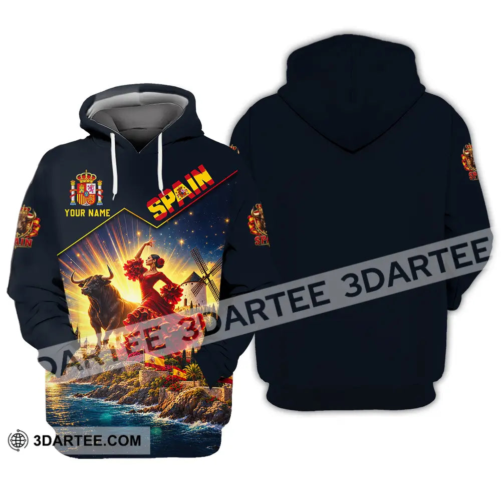 Unisex Shirt - Custom Spain Shirt - Hoodie / S - T-shirt