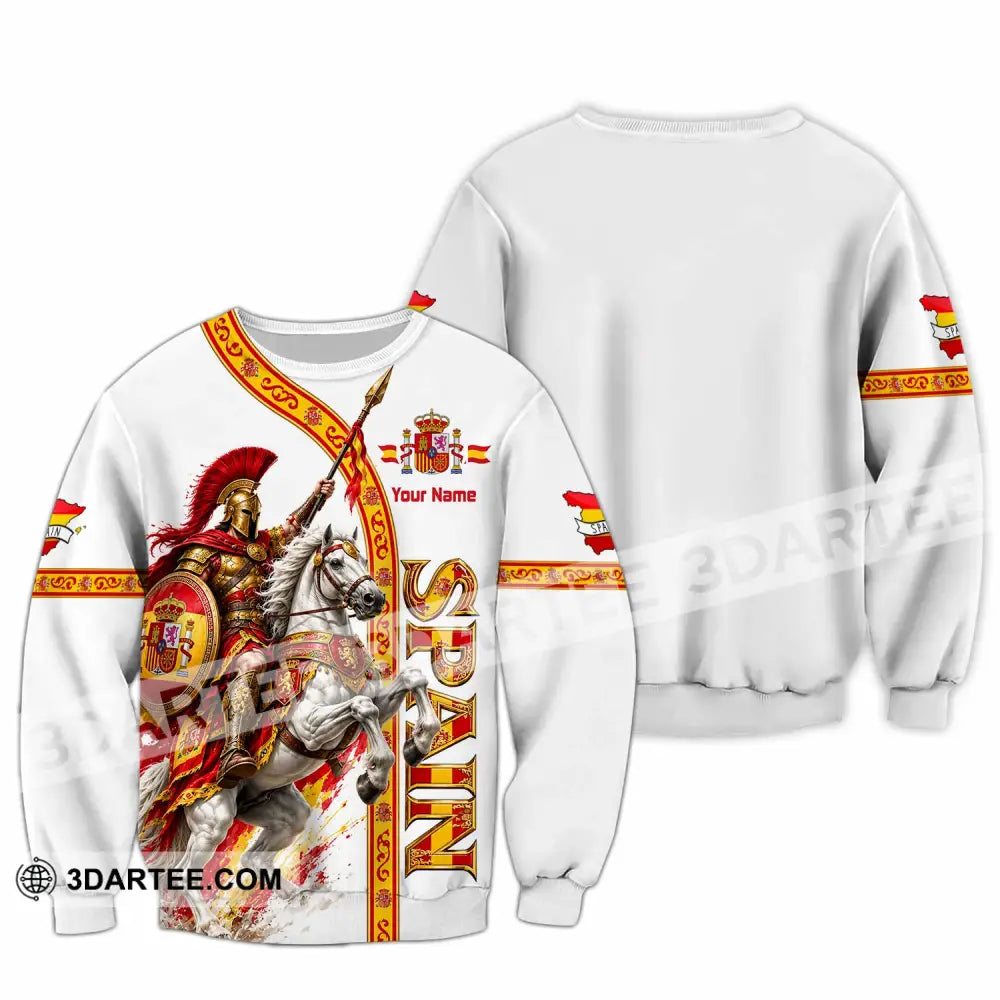 Unisex Shirt - Custom Spain Shirt - Long Sleeve / S - T-shirt