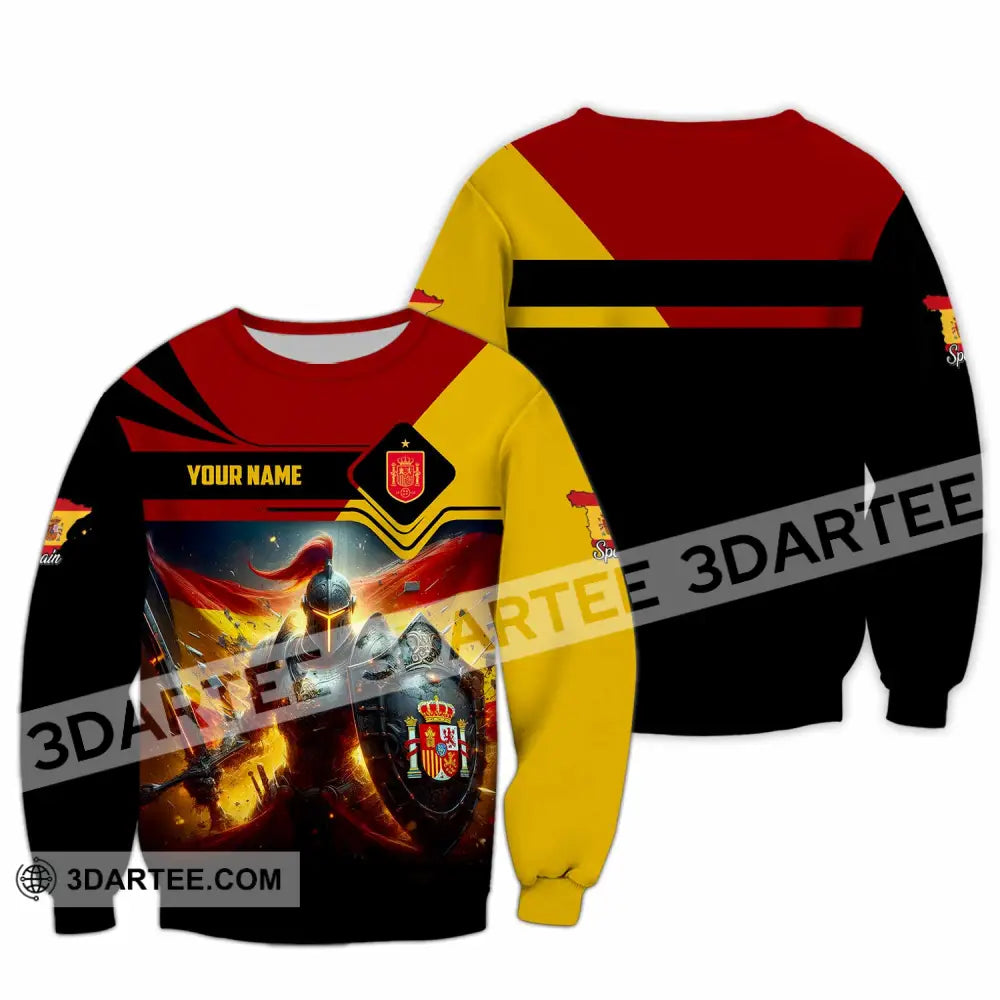 Unisex Shirt - Custom Spain Shirt Long Sleeve / S T-shirt