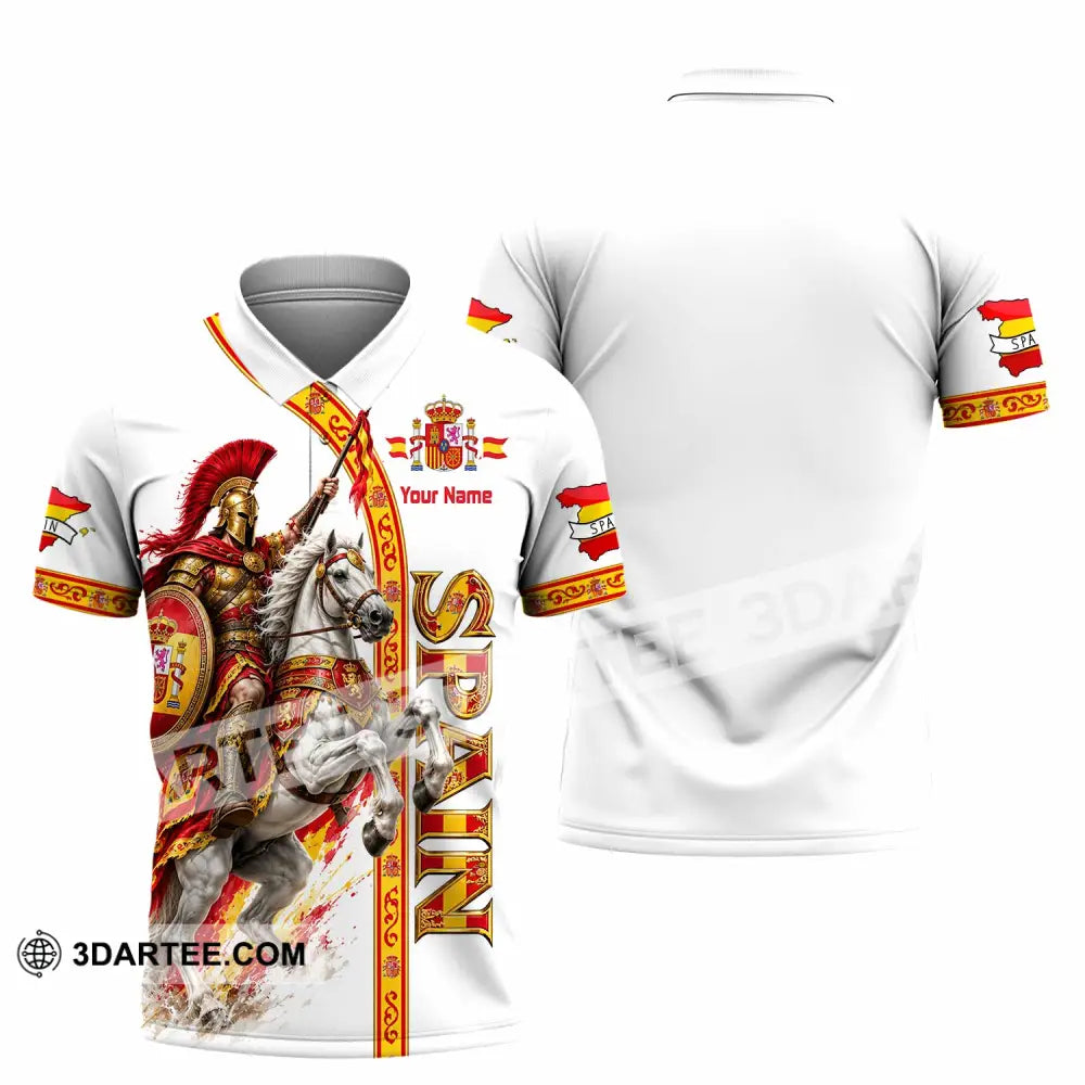 Unisex Shirt - Custom Spain Shirt - Polo Shirt / S - T-shirt