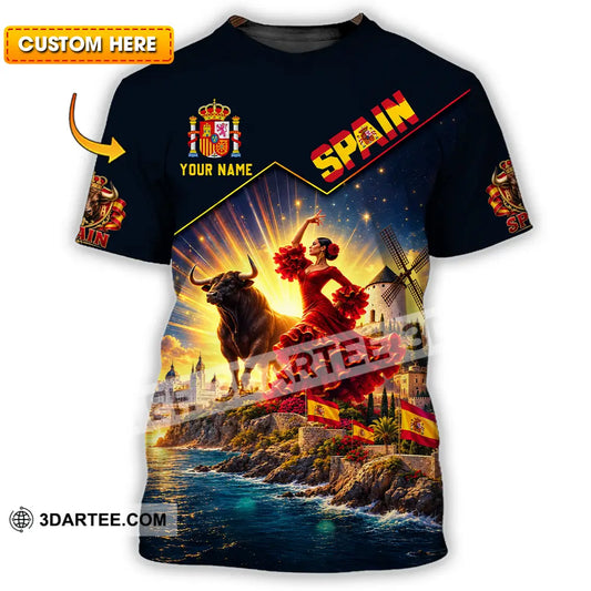 Unisex Shirt - Custom Spain Shirt - T-shirt