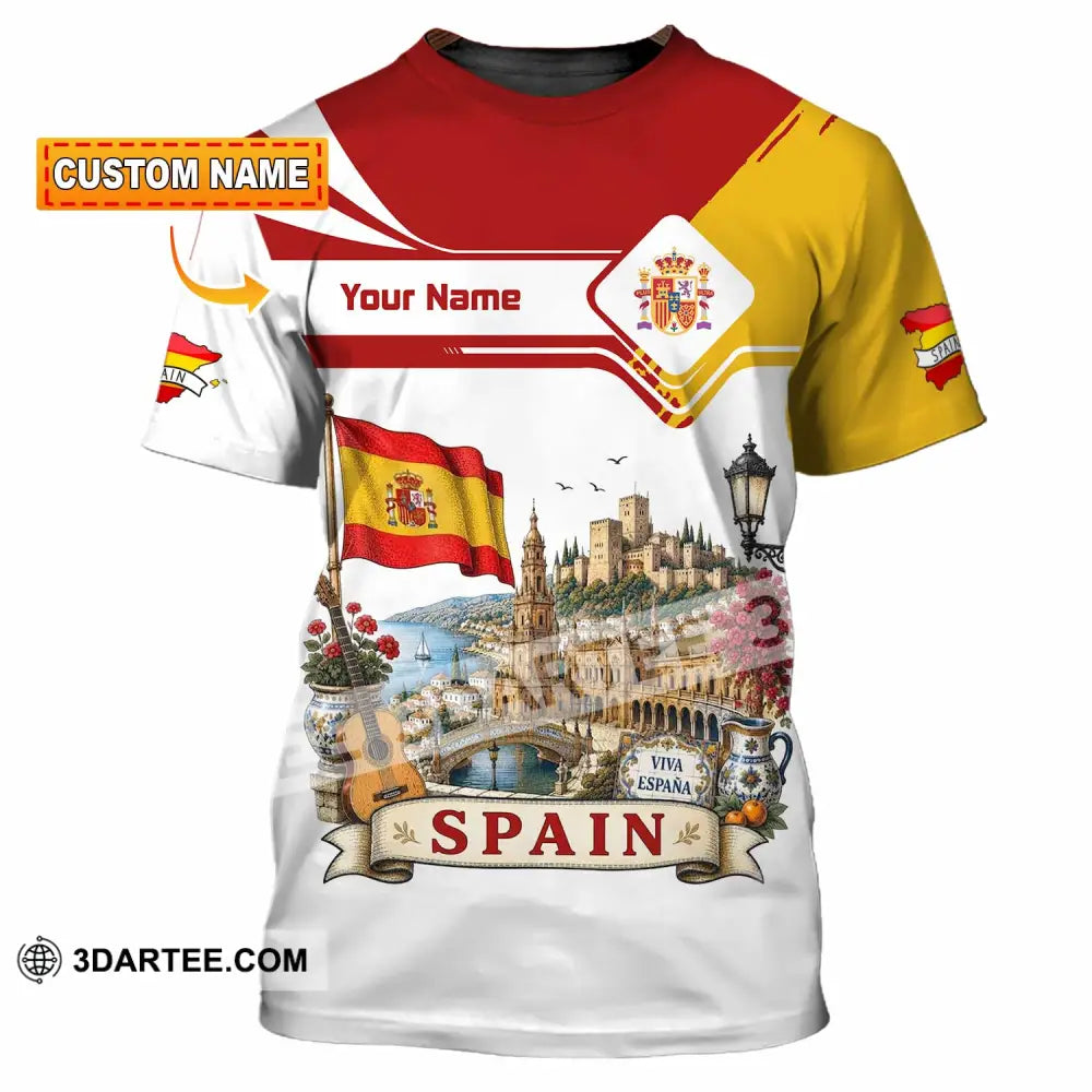 Unisex Shirt - Custom Spain Shirt - T-shirt