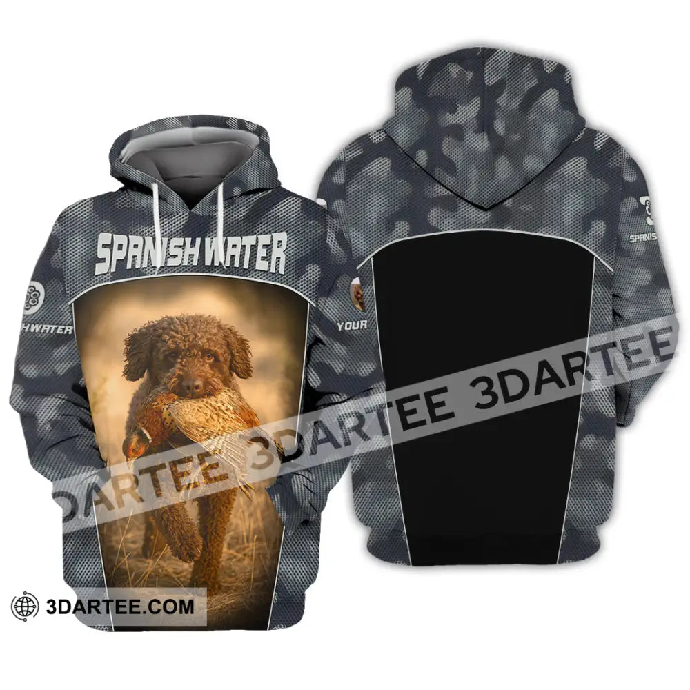 Unisex Shirt - Custom Spanish Water Dog Lover Shirt Hoodie / S T-shirt