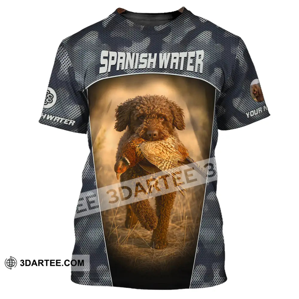 Unisex Shirt - Custom Spanish Water Dog Lover Shirt T-Shirt / S T-shirt