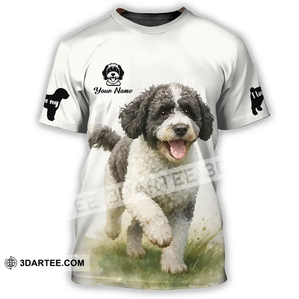 Unisex Shirt - Custom Spanish Water Dog Shirt T-Shirt / S T-shirt