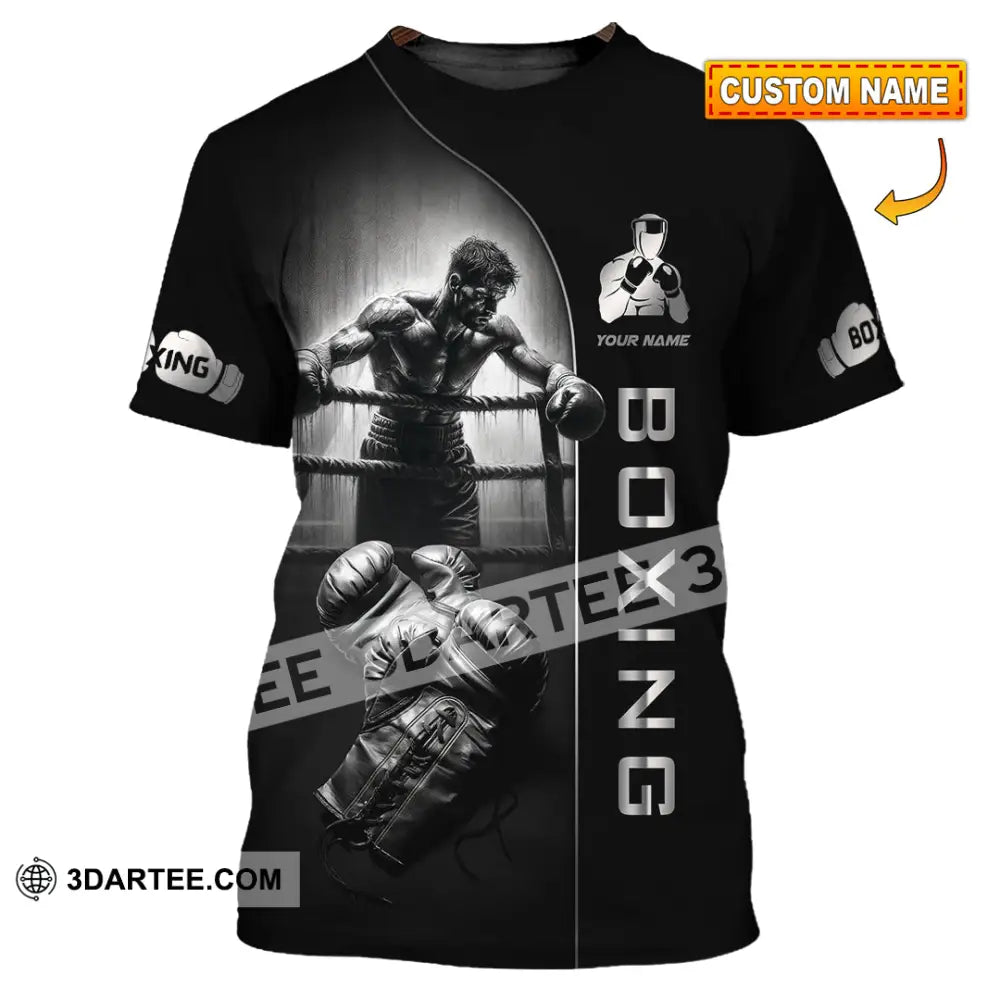 Unisex Shirt - Custom Strong Men Boxing Lover Sport Shirt T-shirt