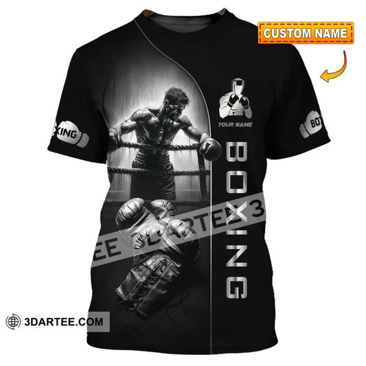Unisex Shirt - Custom Strong Men Boxing Lover Sport Shirt T-shirt
